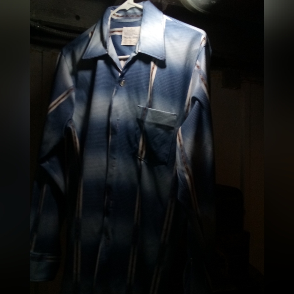 Whitehall Long Sleeve Button Down Collared Shirt - image 1